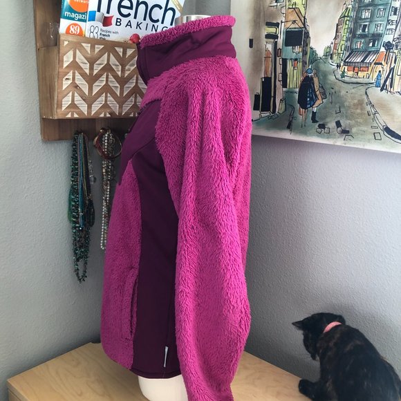 Columbia By The Lake Sherpa Fleece Zip Up Jacket - Picture 7 of 13